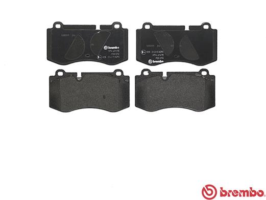 A.B.S. P 50 074 BREMBO BREMSBELÄGE, RICHTUNGSGEBUNDEN Bremsbelagsatz, Scheibenbremse